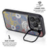 Autumn Grey Floral iPhone 14 Pro Kickstand Case